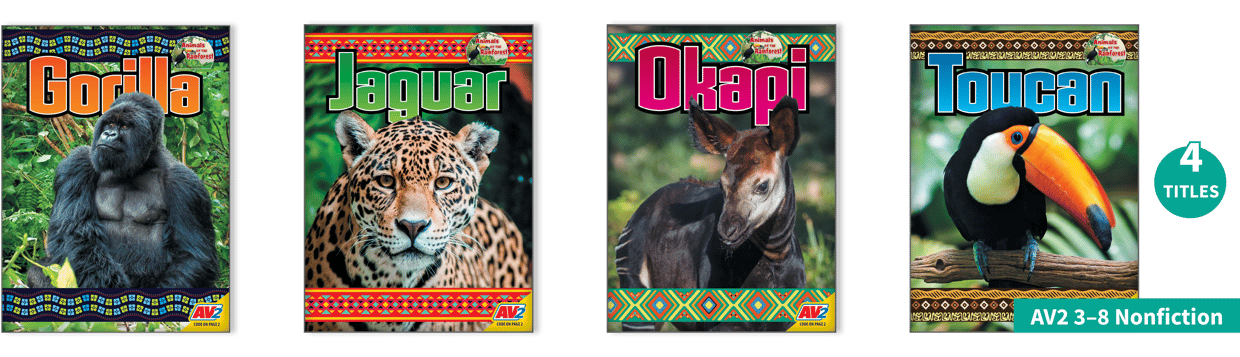 Series-Animals of the Rainforest 2